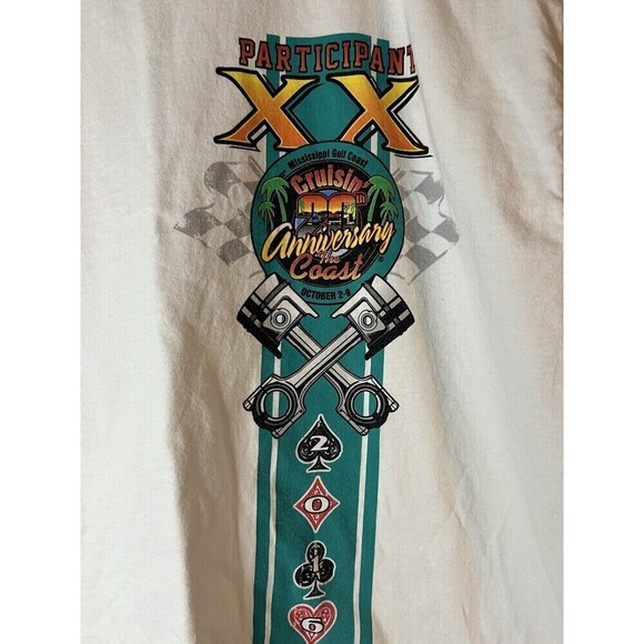 2016 Cruisin The Coast Participants Tshirt - Picture 2 of 4